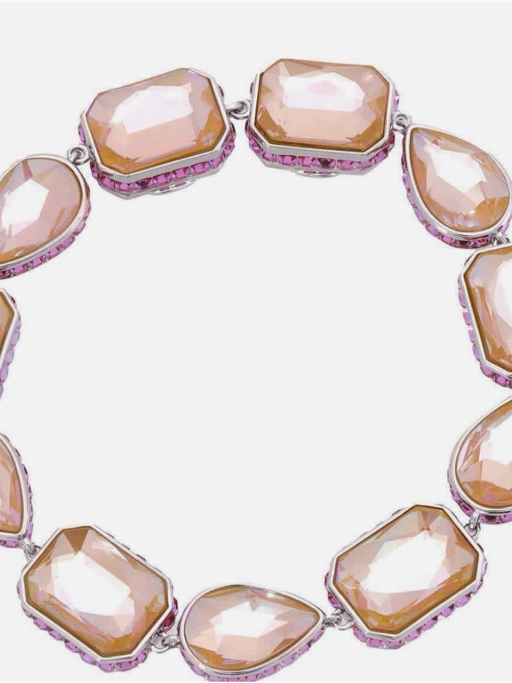 Swarovski Orbita bracelet with Pink Crystal Accents ❗️Lowest price❗️ - Picture 5 of 9